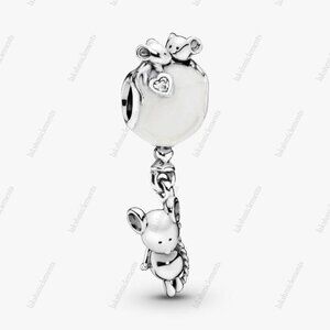 Pandora Mouse &amp; Shimmering Balloon Dangle Charm